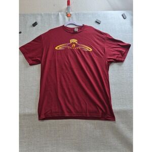 Champs Shirt Mens Large Red Cotton USC Trojans Football Team NCAA Athleisure